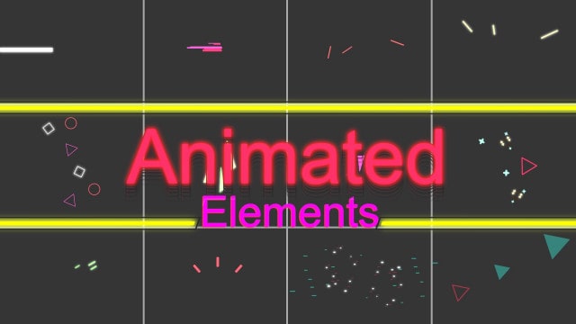 free animated elements for final cut pro