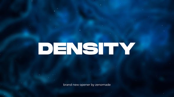 Videohive 33602753 Density - Abstract Opener for Premiere