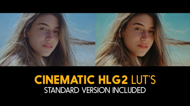 Cinematic HLG2 And Standard Luts