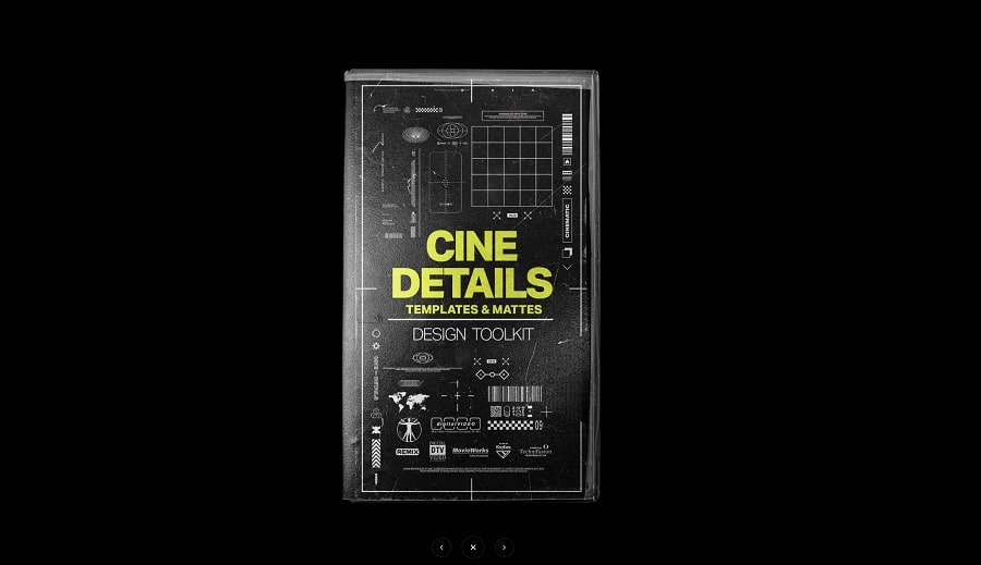 Tropic Colour - Cine Details Templates & Mattes