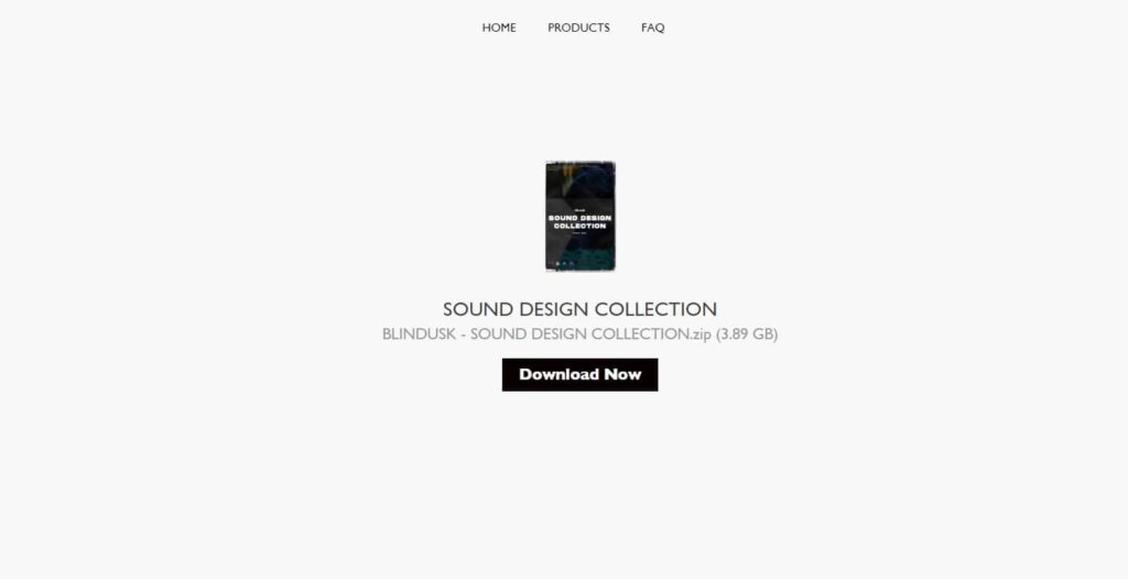 Blindusk - SOUND DESIGN COLLECTION