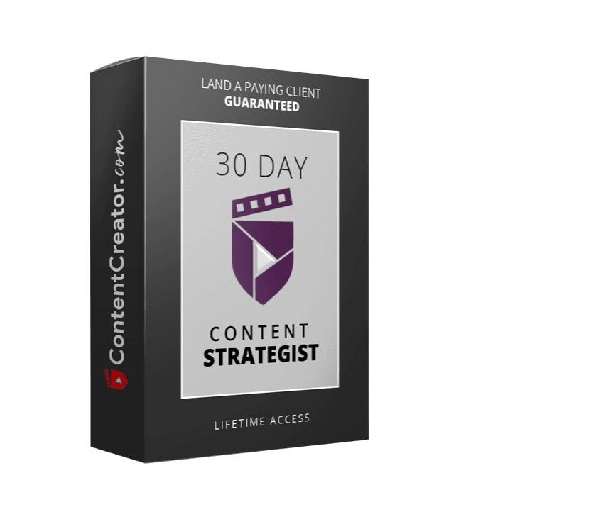 Content Creators - 30 Day Content Strategist by Paul Xavier 