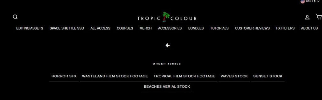 Tropic Colour - HORROR SFX